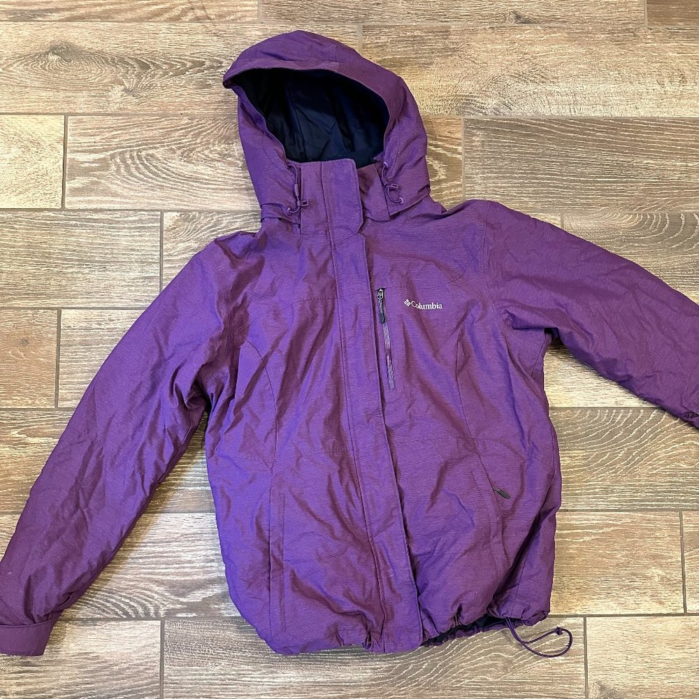 Columbia Ski / Snow Jacket size L Purple